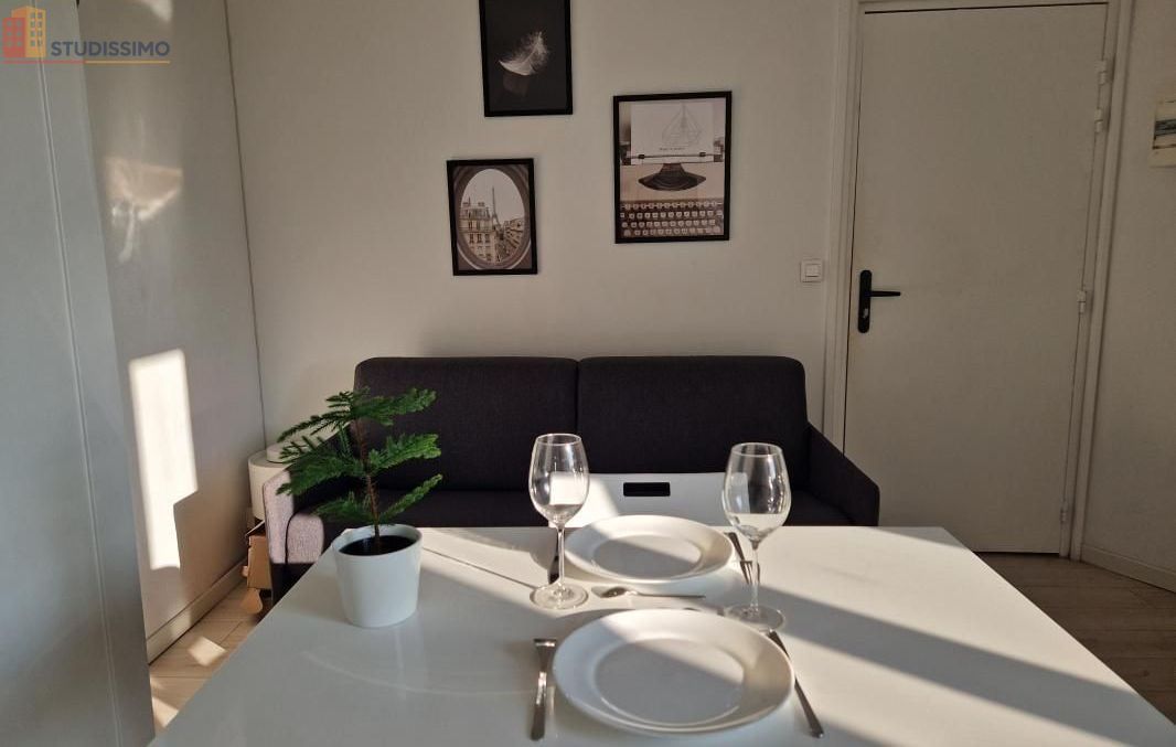 Studio meublé 19m² Reims 51100 - Meublé, 3e étage - Photo 7