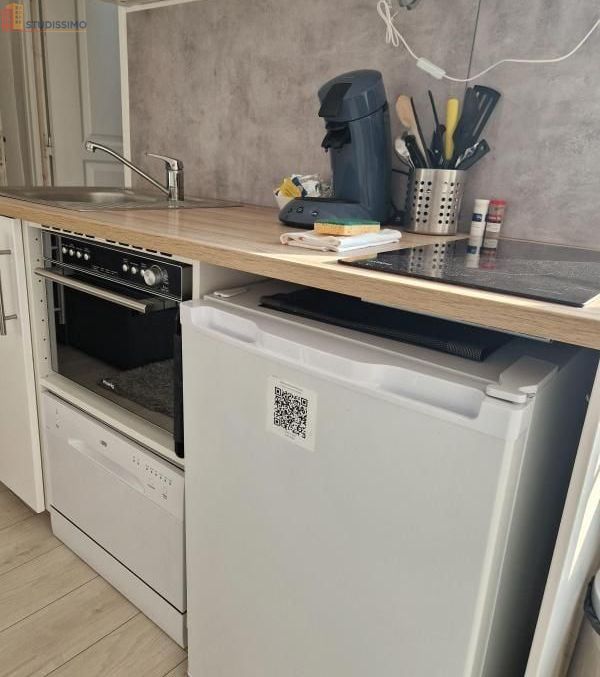Studio meublé 19m² Reims 51100 - Meublé, 3e étage - Photo 4