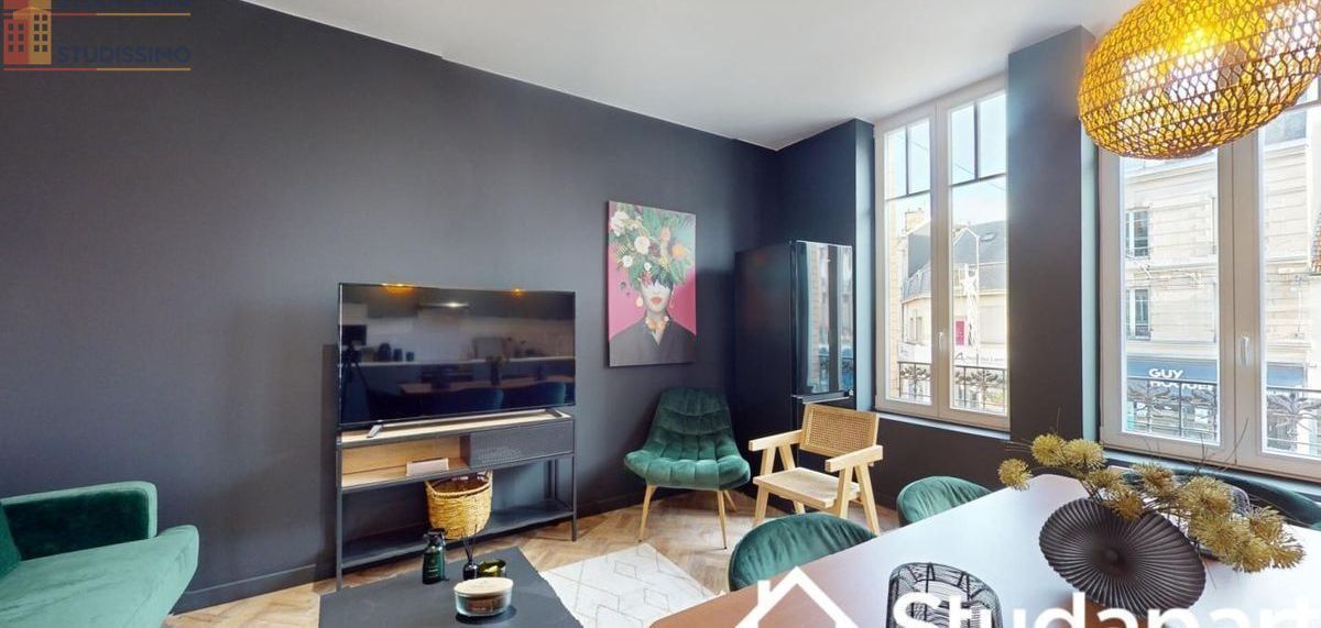 Studio meublé 10m² Reims 51100 - Meublé, DPE A - Photo 2