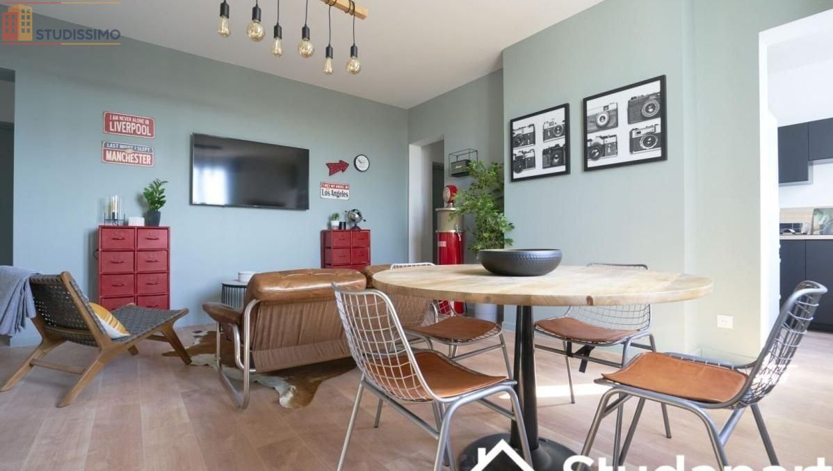 Studio meublé 15m² Reims 51100 - Meublé, DPE A - Photo 4