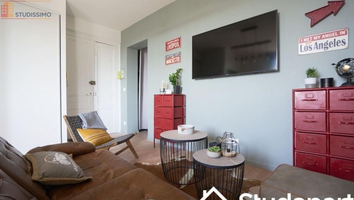Studio meublé 15m² Reims 51100 - Meublé, DPE A - Photo 2