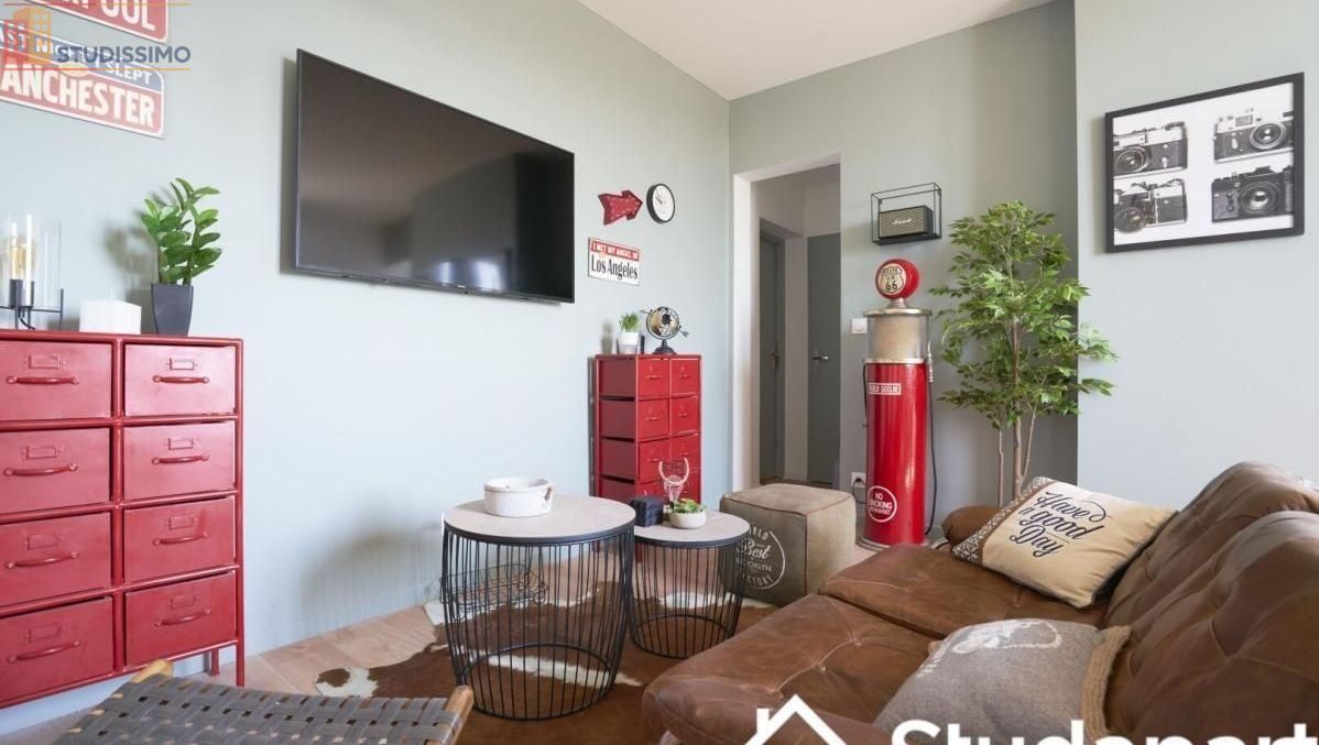 Studio meublé 15m² Reims 51100 - Meublé, DPE A - Photo 1