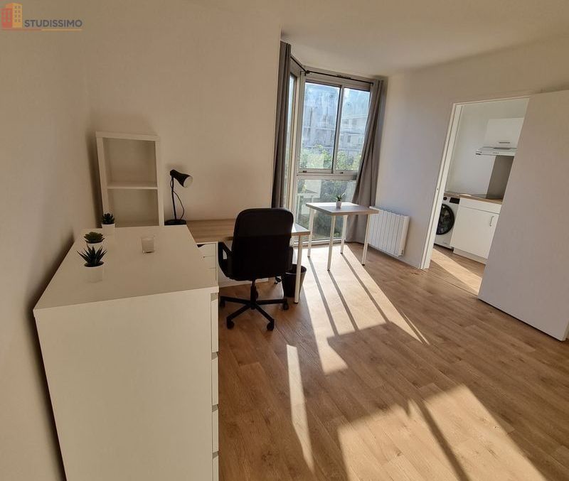 Studio meublé 26m² Reims 51100 - Lumineux, équipé - Photo 7