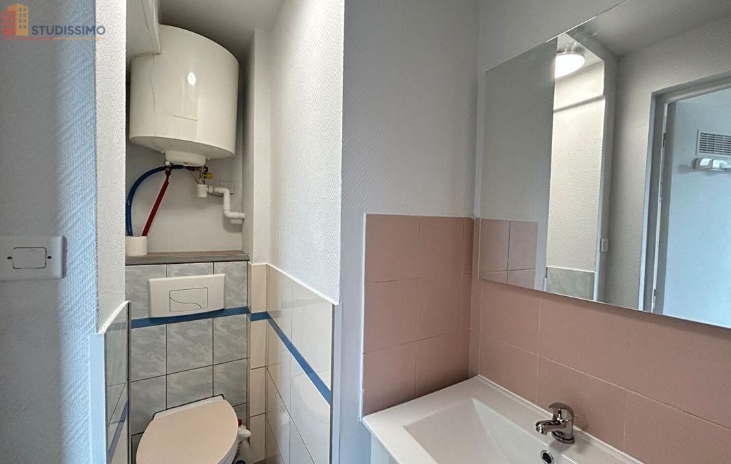 Studio meublé 12m² Reims 51100 - Meublé, DPE C - Photo 2