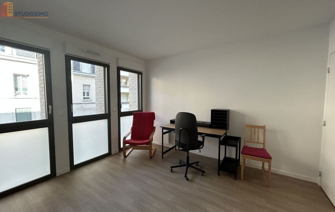 Studio meublé 29m² Reims 51100 - DPE A, lumineux - Photo 2