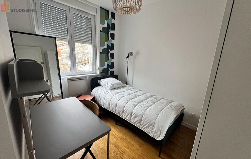 Studio meublé 12m² Reims 51100 - Meublé, DPE C - Photo 8