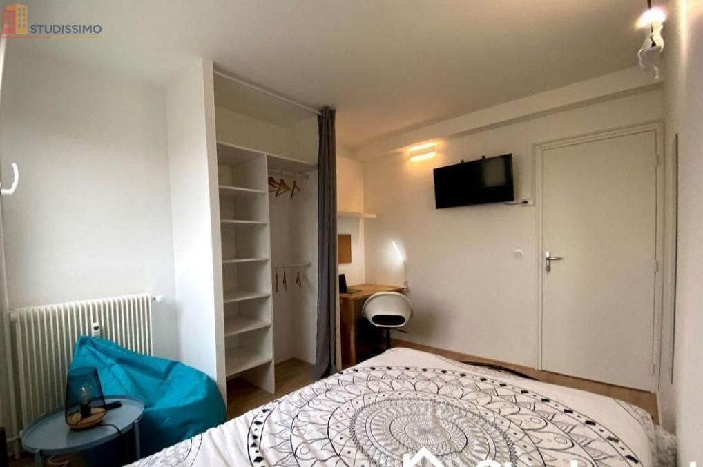 Studio meublé 11m² Reims 51100 - Lumineux, en étage élevé - Photo 1