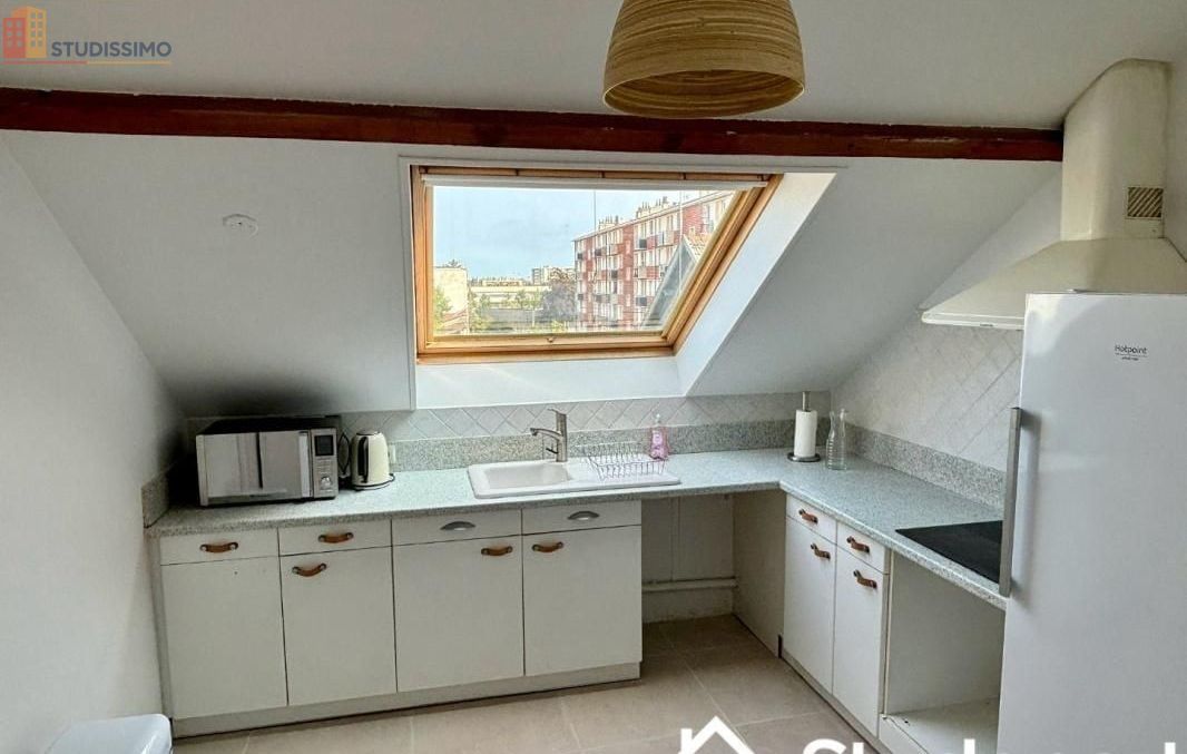 Studio meublé 10m² Reims 51100 - Meublé, DPE A - Photo 4