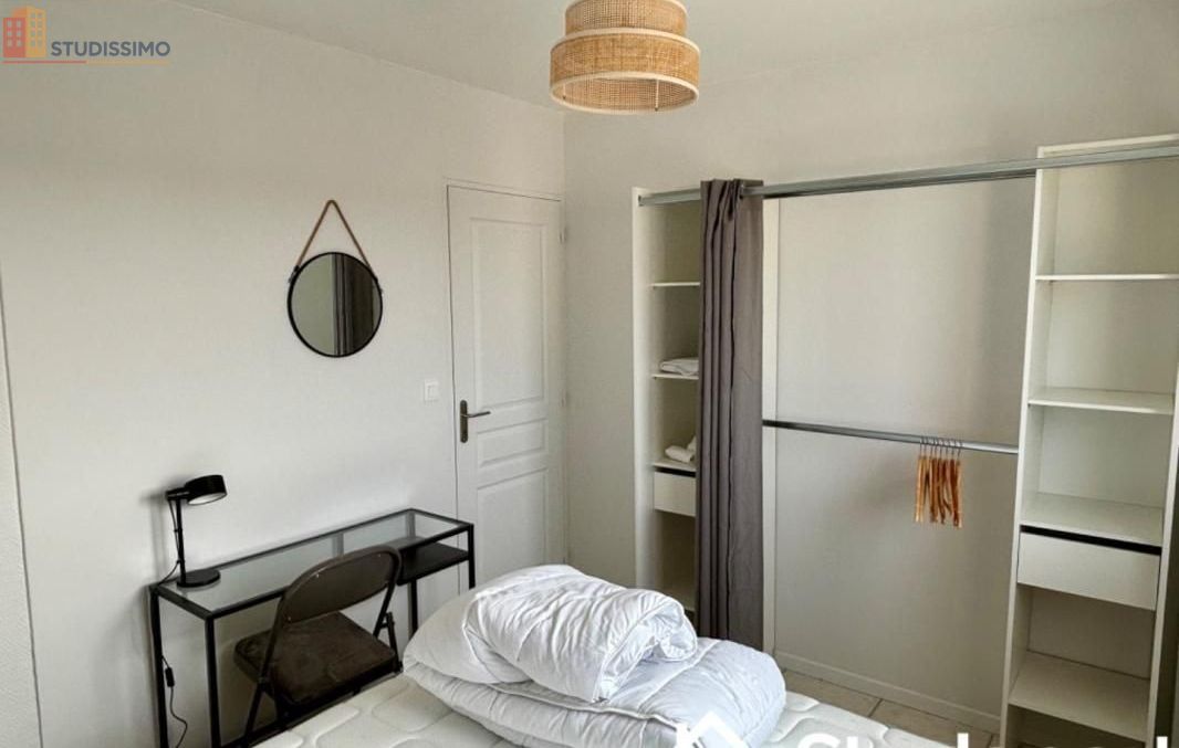 Studio meublé 10m² Reims 51100 - Meublé, DPE A - Photo 2