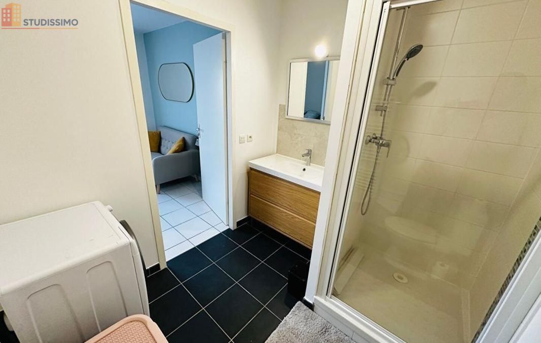 Studio 23m² Reims 51100 - Meublé, DPE D - Photo 3