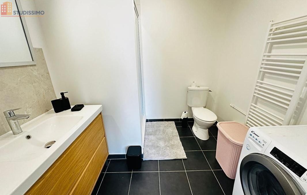 Studio 23m² Reims 51100 - Meublé, DPE D - Photo 2
