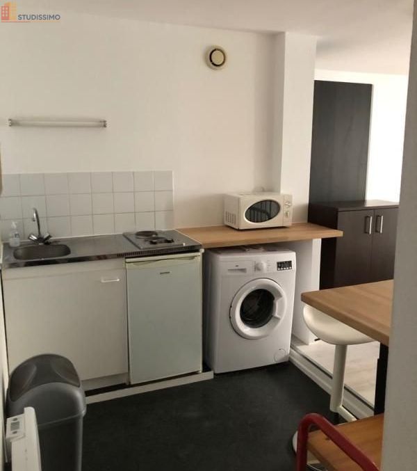 Studio meublé 24m² Reims 51100 - Meublé, 1er étage - Photo 3