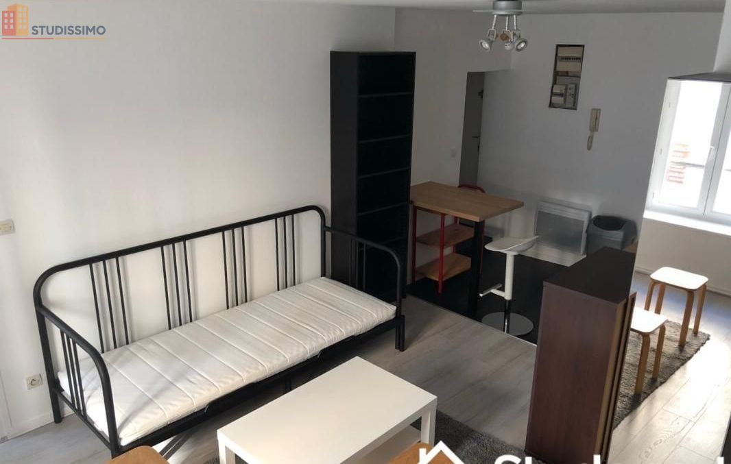 Studio meublé 24m² Reims 51100 - Meublé, 1er étage - Photo 1