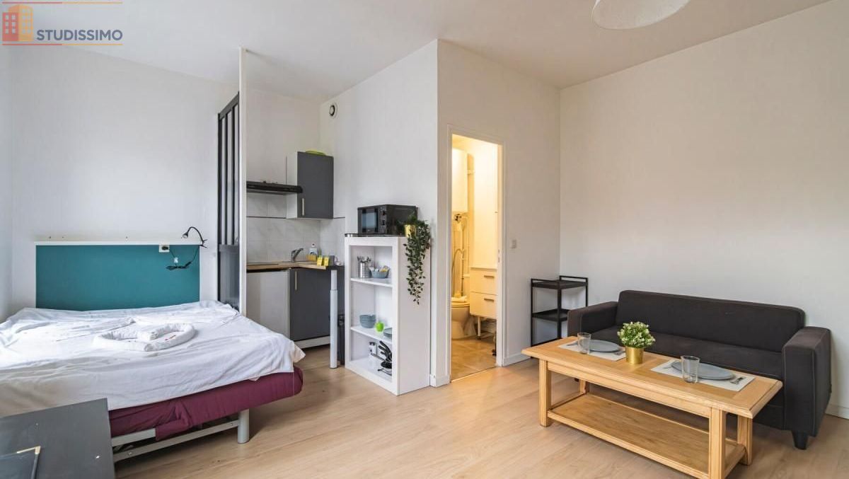 Studio meublé 21m² Reims 51100 - Meublé, 1er étage - Photo 4