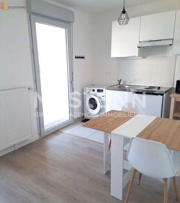 Studio meublé 22m² Reims centre - Meublé, DPE C - Photo 3