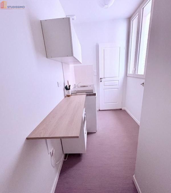 Studio meublé 25m² Reims 51100 - Meublé, DPE D - Photo 1