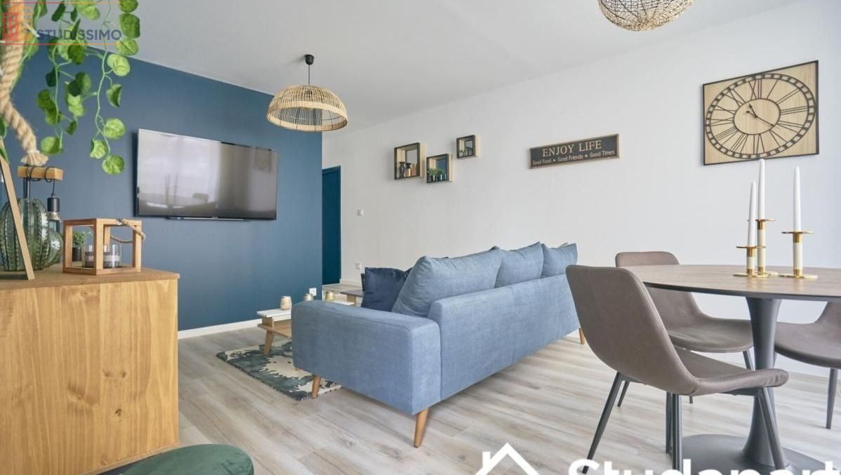 Studio meublé 12m² Reims 51100 - Meublé, DPE A - Photo 2