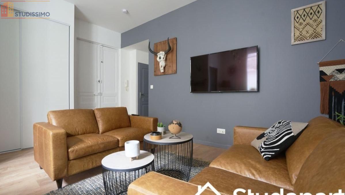 Studio meublé 11m² Reims 51100 - Meublé, DPE A - Photo 3