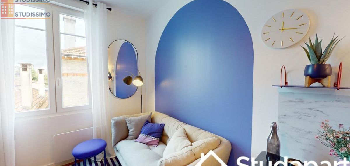 Studio meublé 11m² Reims - Meublé, DPE A - Photo 2
