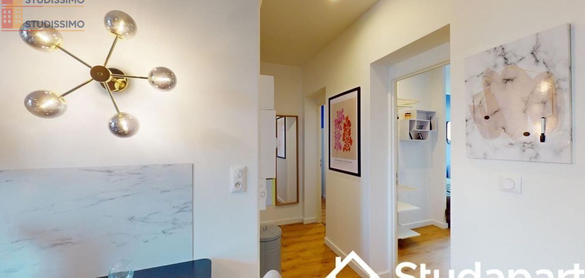 Studio meublé 11m² Reims - Meublé, DPE A - Photo 3