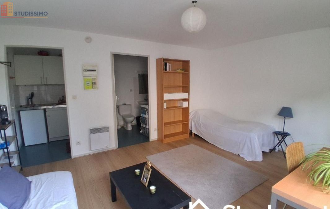 Studio meublé 27m² Reims 51100 - Meublé, 1er étage - Photo 3