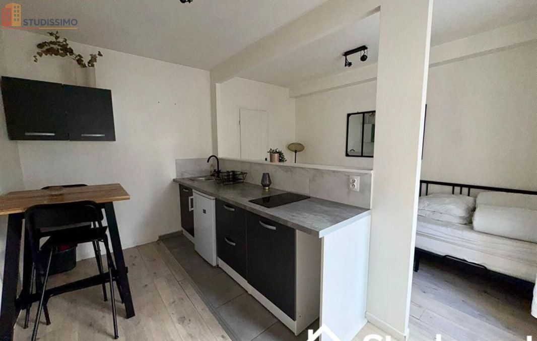 Studio meublé 18m² Reims 51100 - Meublé, compact - Photo 1