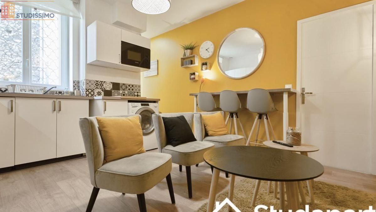 Studio meublé 10m² Reims 51100 - Lumineux - Photo 3
