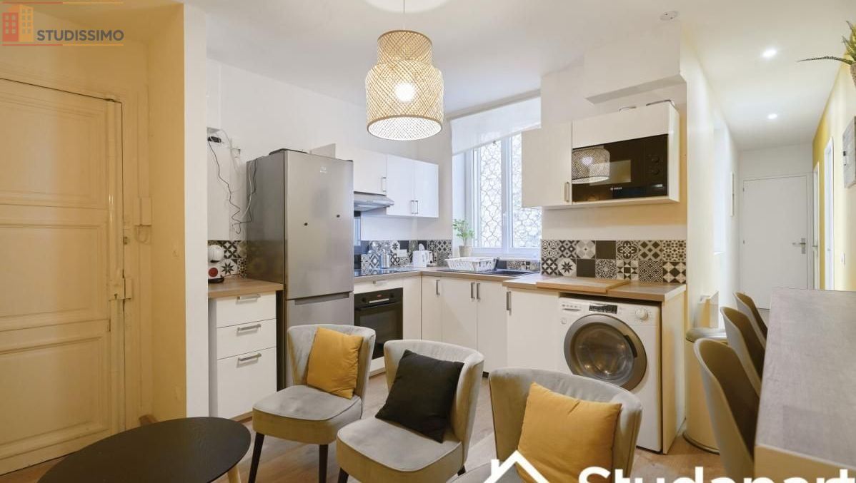 Studio meublé 10m² Reims 51100 - Lumineux - Photo 1