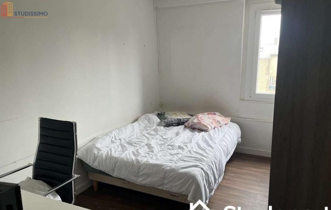 Studio meublé 11m² Reims 51100 - Lumineux, 4e étage - Photo 1