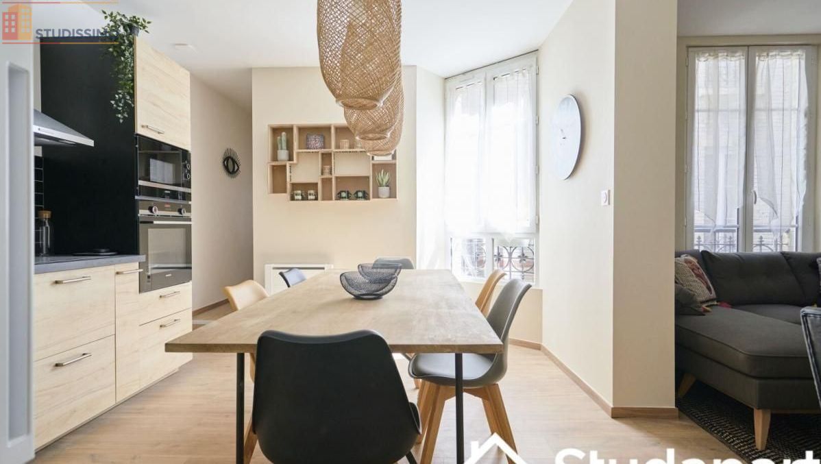 Studio meublé 12m² Reims 51100 - Calme, lumineux - Photo 1
