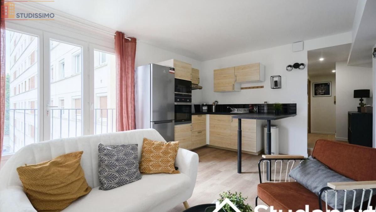 Studio meublé 11m² Reims 51100 - Calme, lumineux - Photo 3
