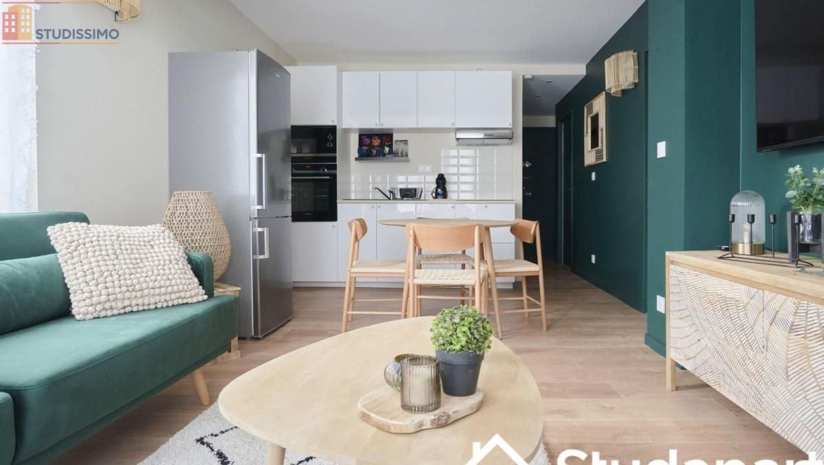 Studio meublé 10m² Reims - Meublé, DPE A - Photo 2