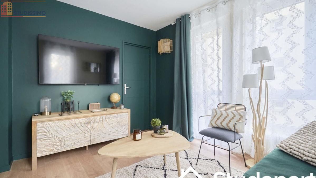 Studio meublé 10m² Reims - Meublé, DPE A - Photo 1
