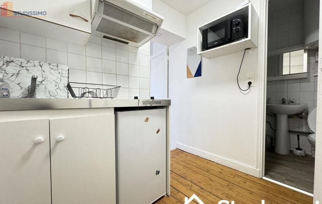 Studio meublé 19m² Reims - Meublé, 1er étage - Photo 1
