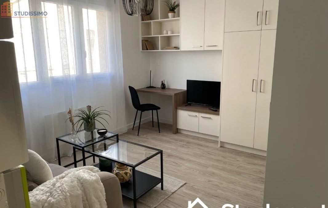 Studio meublé 23m² Reims 51100 - Meublé, DPE C - Photo 3