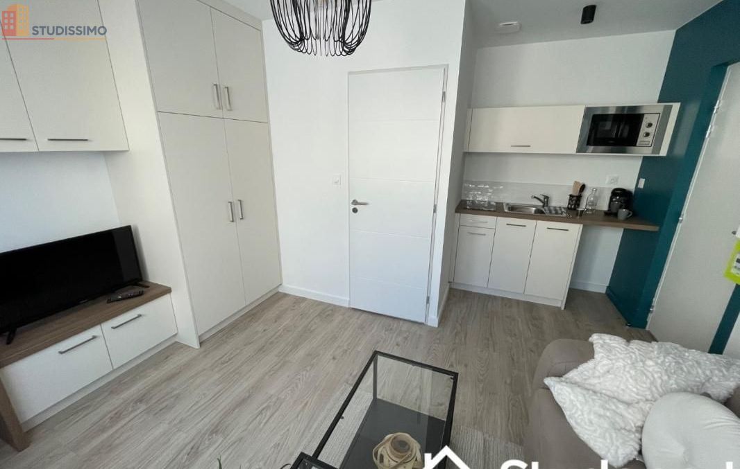 Studio meublé 23m² Reims 51100 - Meublé, DPE C - Photo 1