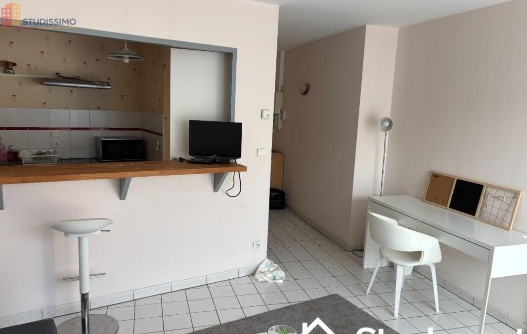 Studio 28m² Reims - Meublé, DPE C - Photo 2