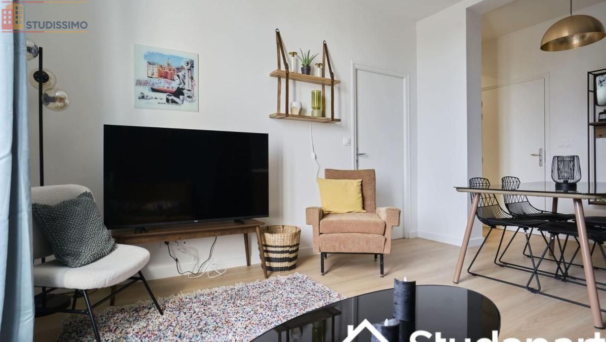 Studio 10m² Reims 51100 - Meublé, DPE A - Photo 3