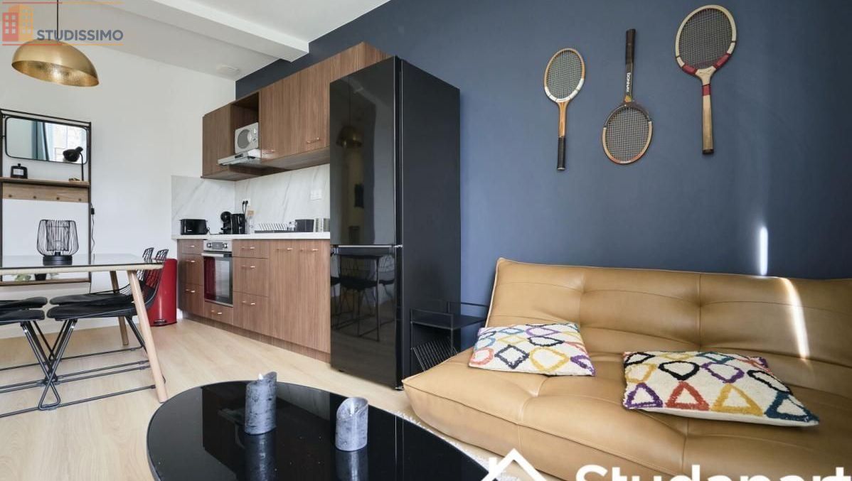 Studio 10m² Reims 51100 - Meublé, DPE A - Photo 1