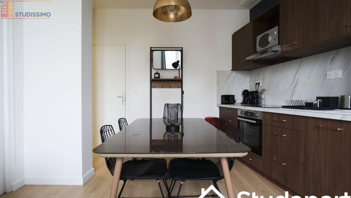 Studio 10m² Reims 51100 - Meublé, DPE A - Photo 2
