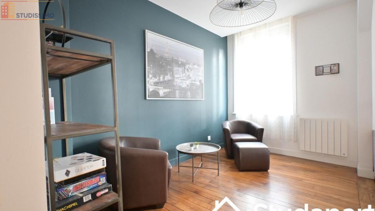 Studio meublé 11m² Reims 51100 - DPE A - Photo 1