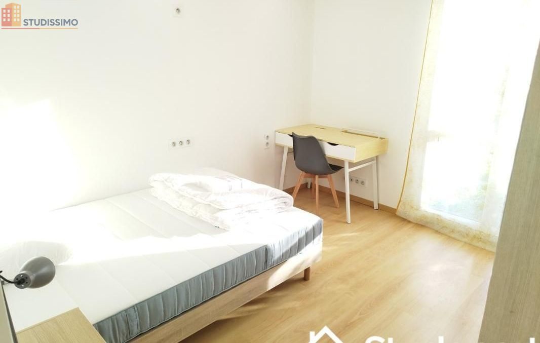 Studio meublé 10m² Reims 51100 - Calme, meublé - Photo 1