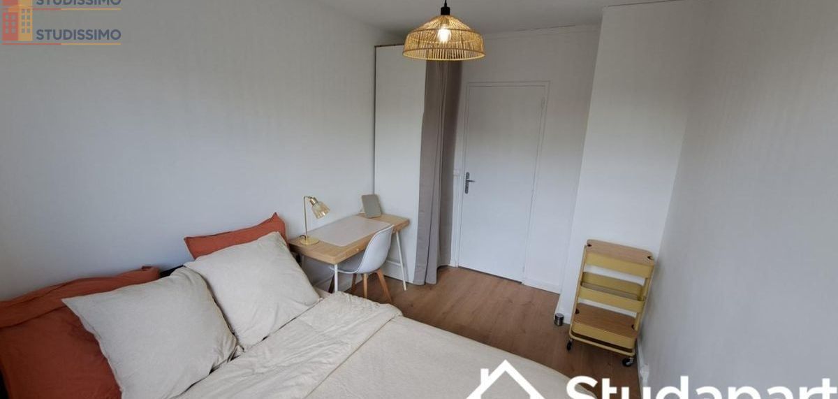 Studio meublé 10m² Reims 51100 - Meublé, proche commodités - Photo 1