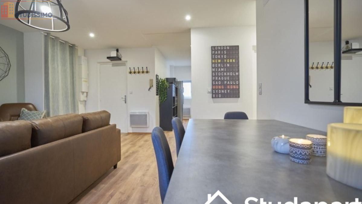 Studio meublé 12m² Reims 51100 - Lumineux - Photo 2