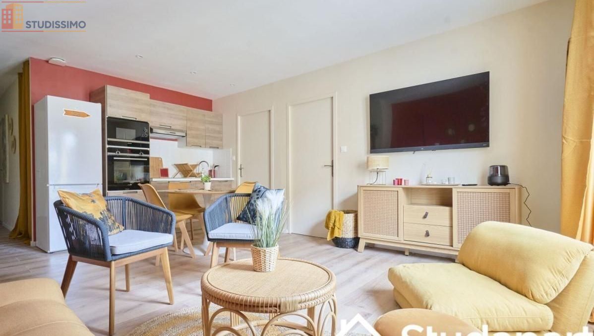 Studio meublé 12m² Reims 51100 - Meublé, DPE A - Photo 4