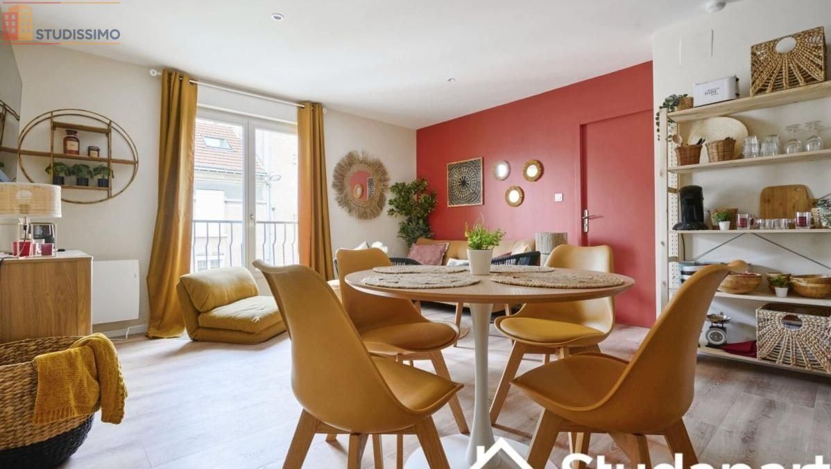 Studio meublé 12m² Reims 51100 - Meublé, DPE A - Photo 2