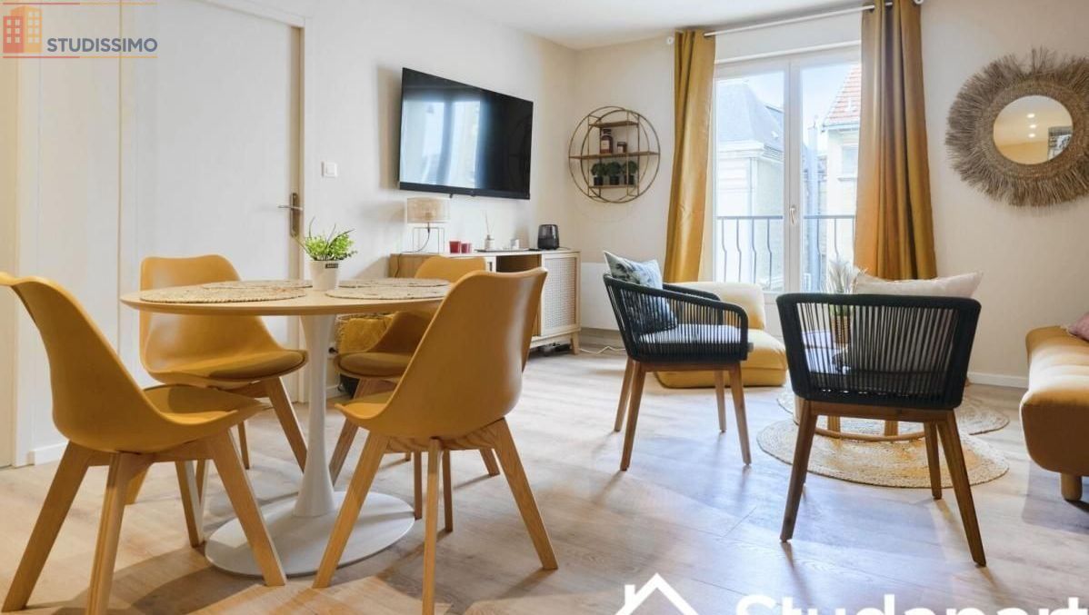 Studio meublé 12m² Reims 51100 - Meublé, DPE A - Photo 1