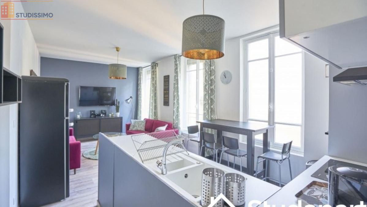 Studio meublé 11m² Reims 51100 - Meublé, DPE A - Photo 3