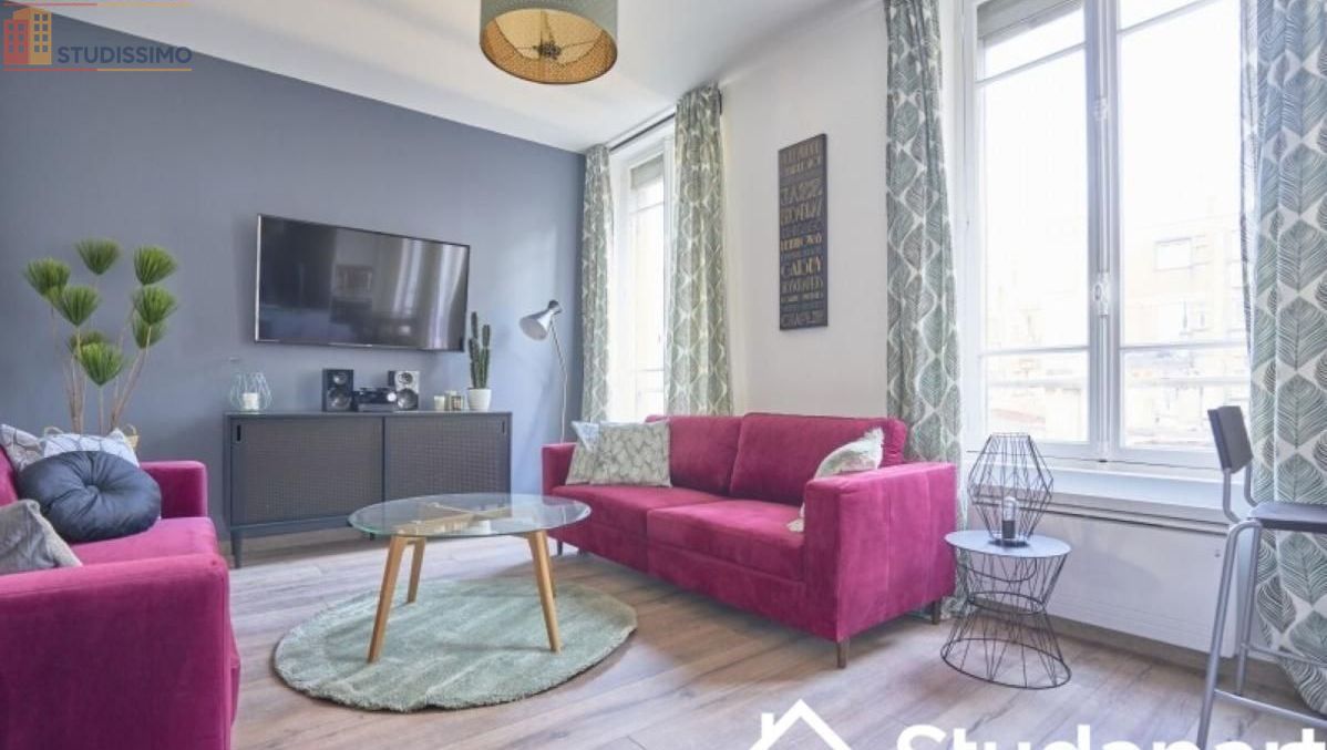 Studio meublé 11m² Reims 51100 - Meublé, DPE A - Photo 2