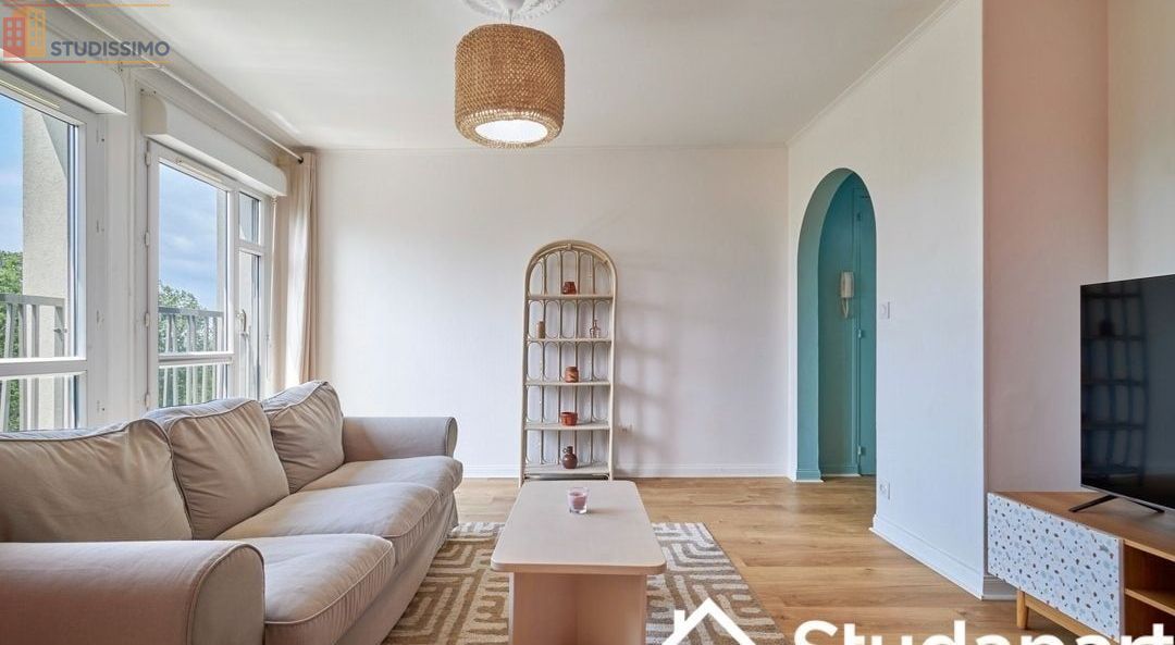 Studio 27m² Reims 51100 - Meublé, étage élevé - Photo 4